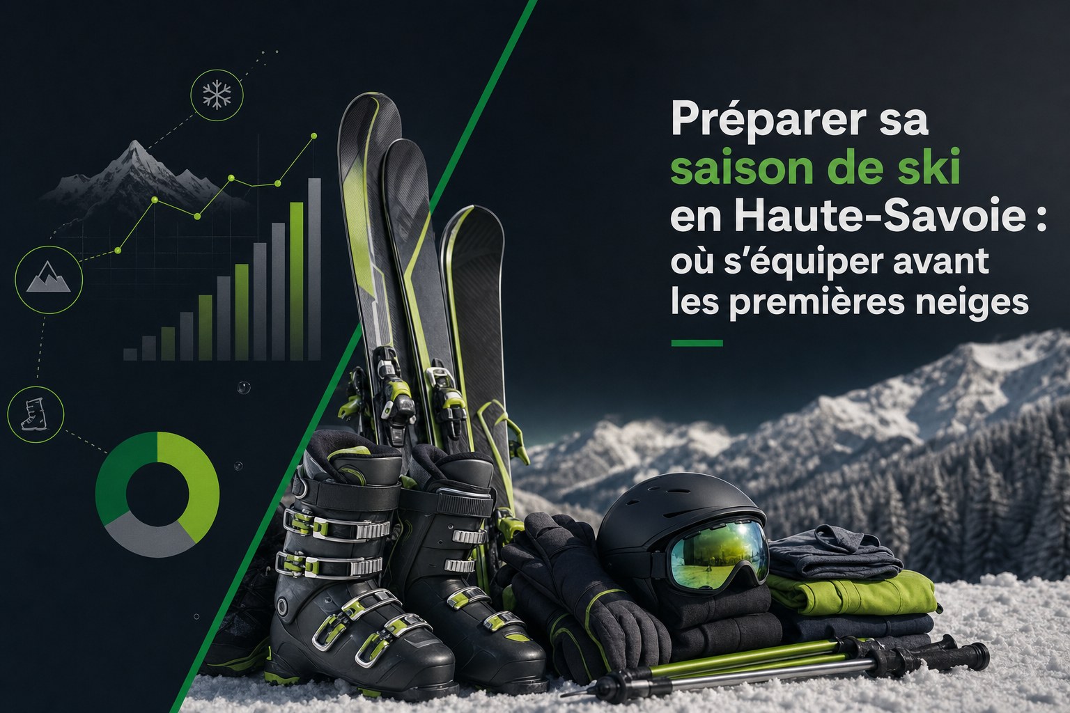 Préparer sa saison de ski en Haute-Savoie : où s'équiper avant les premières neiges