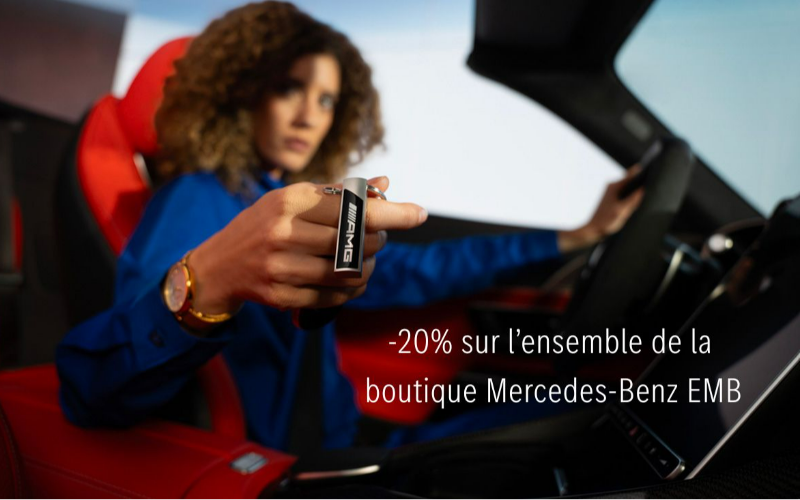 -20% sur la boutique Mercedes EMB
