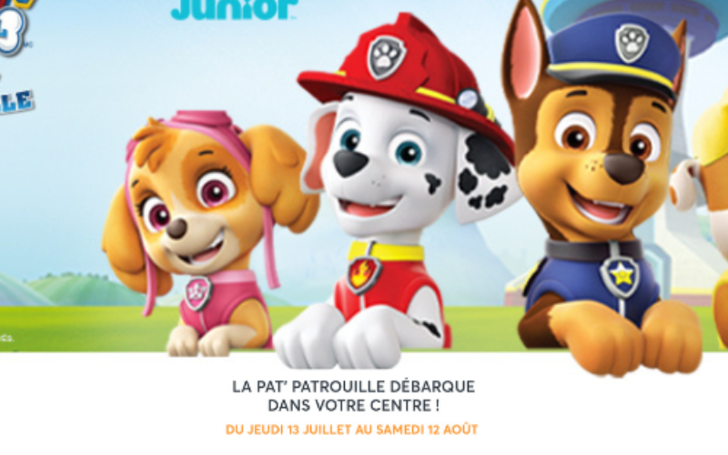 La Pat’ Patrouille débarque dans votre centre commercial Aushopping Grand Epagny !