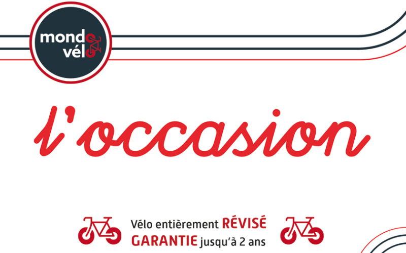Plus de 200 vélos d'occasion disponibles