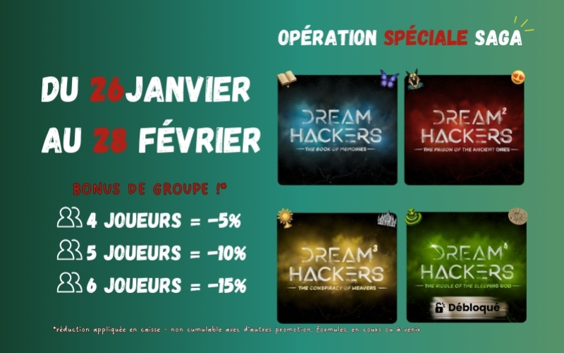 🎮 Dream Hackers – E.réel Annecy : Bonus de Groupe Exceptionnel en VR 🤝