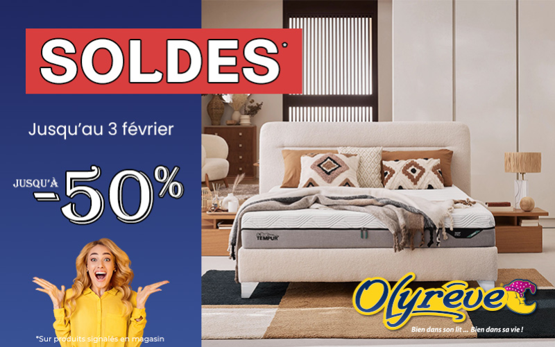 🔥 SOLDES CHEZ OLYREVE JUSQU’À -50%