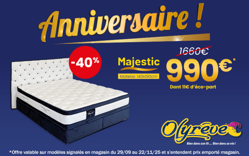 🎉 OLYREVE fête son anniversaire !