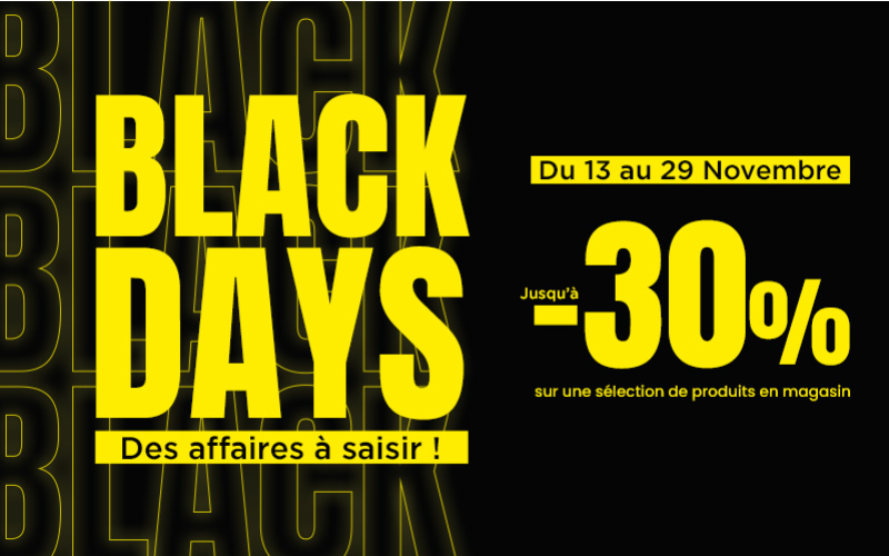 BLACK FRIDAY jusqu’à -30 % chez HomeSalons Epagny💥