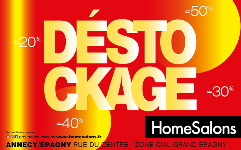 🔥Déstockage chez HomeSalons !