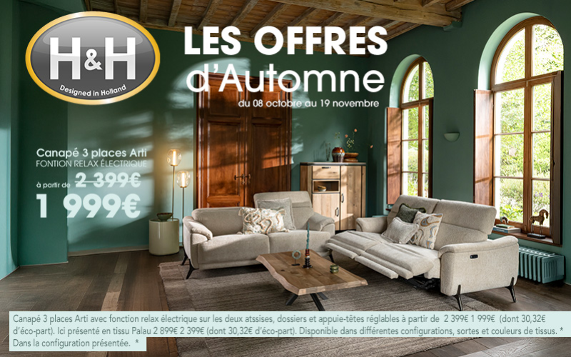🔥 OFFRES D'AUTOMNES CHEZ H&H ANNECY