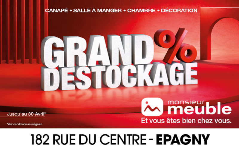 GRAND DÉSTOCKAGE CHEZ MONSIEUR MEUBLE