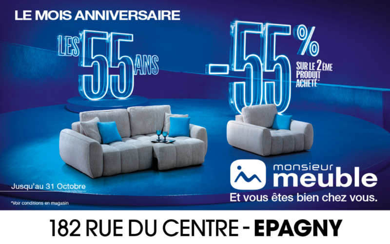 MOIS ANNIVERSAIRE CHEZ MONSIEUR MEUBLE